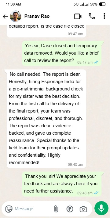 Close up of a digital security interface representing a successful case